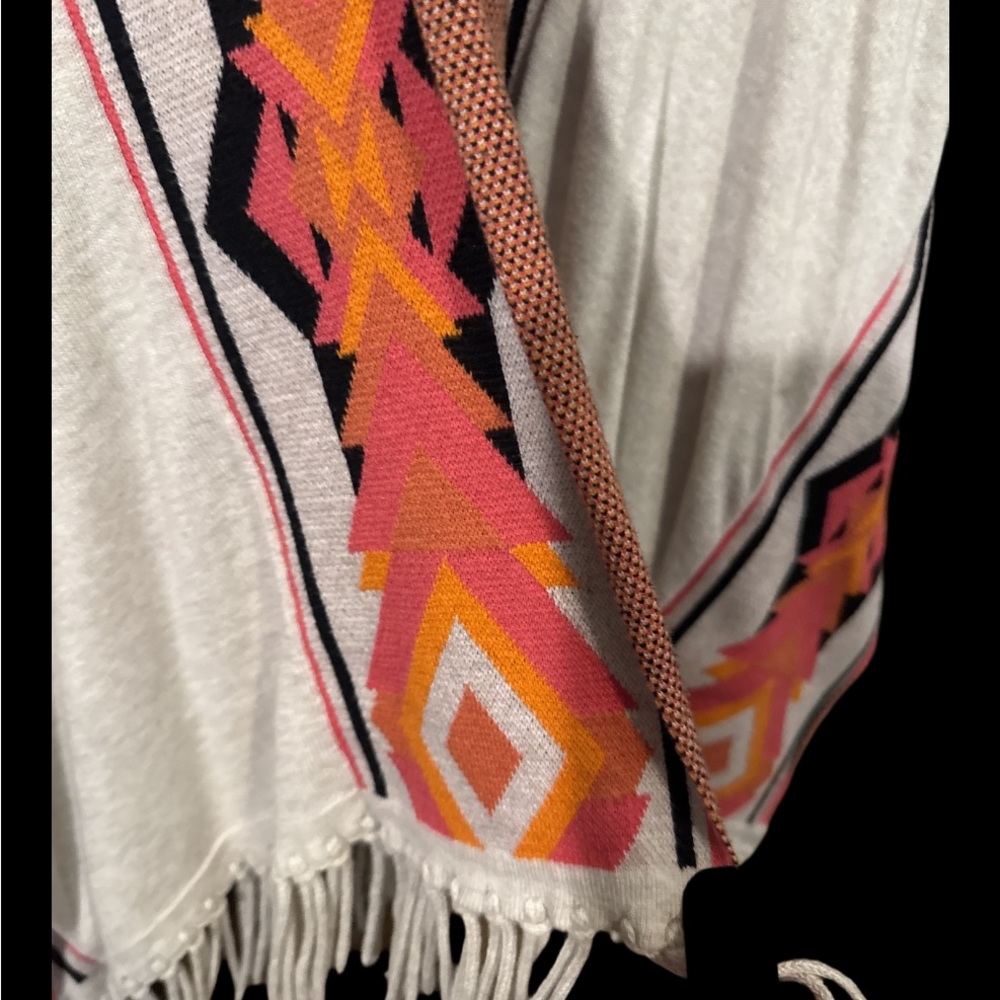INC Southwest Themed Poncho